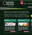 New Charlotte Coleman: Web Design website