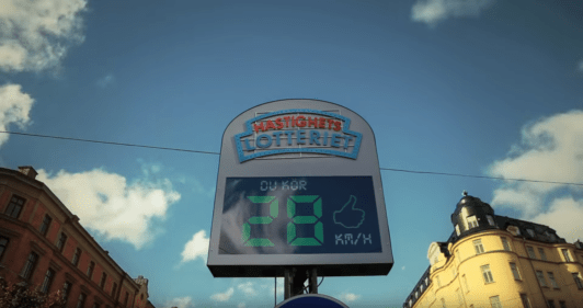 Speed Camera Lottery - Fun Theory