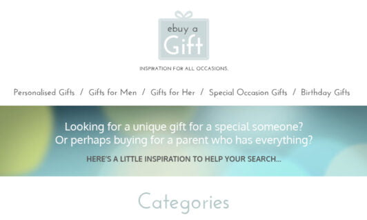We’ve launched a new gift suggestion website