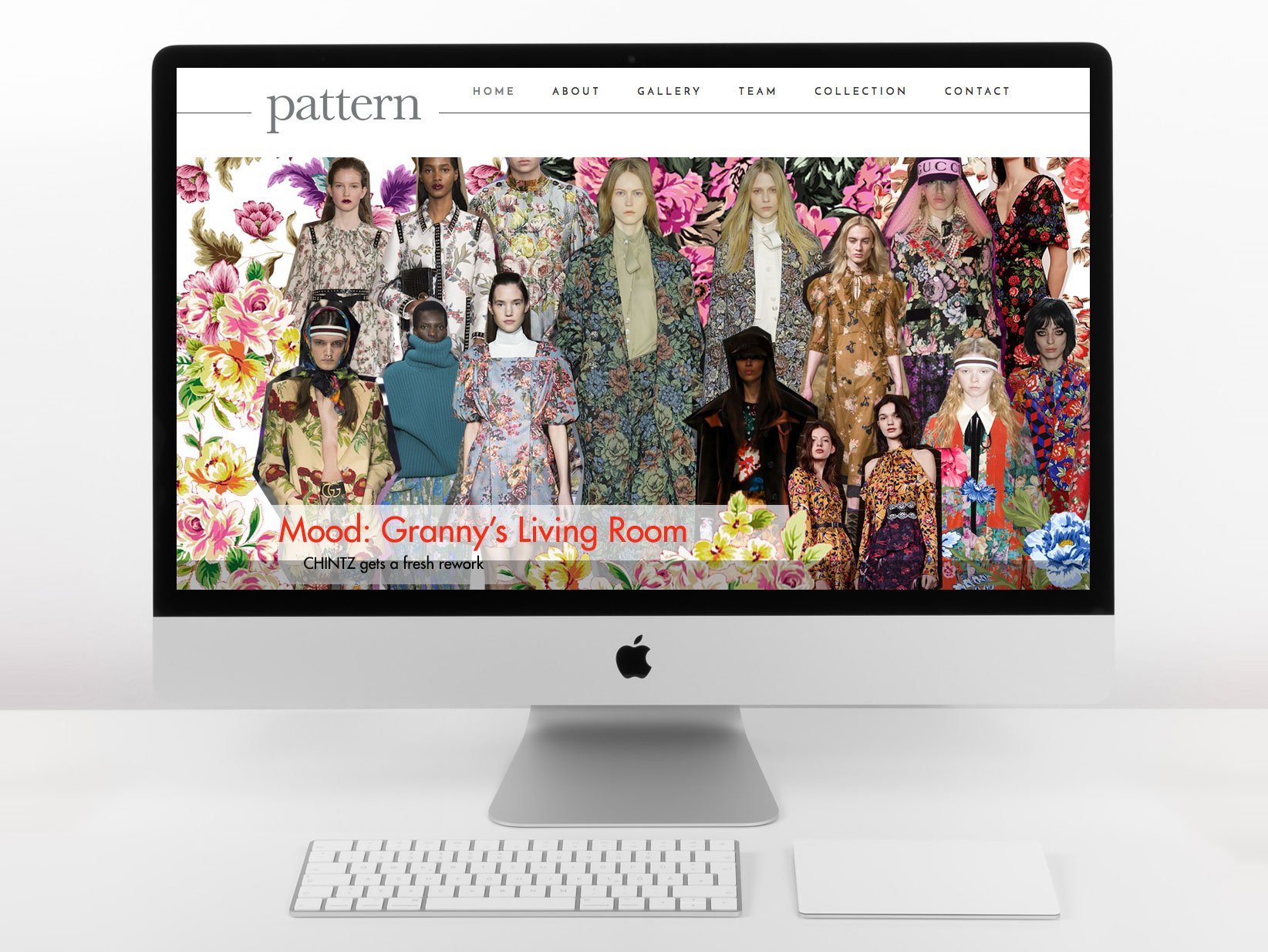 Pattern Textiles Web Design Poole