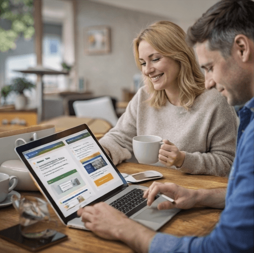 Accessible website text with clear contrast and spacing